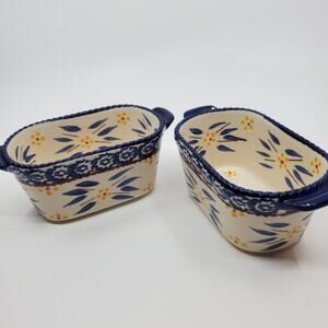 Temp-Tations By Tara Old World Set  of 2 x 12oz mini loaf pans with plastic lid